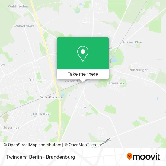 Twincars map