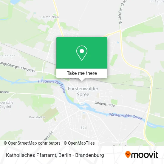Katholisches Pfarramt map