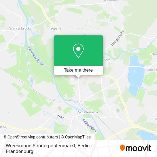 Wreesmann Sonderpostenmarkt map