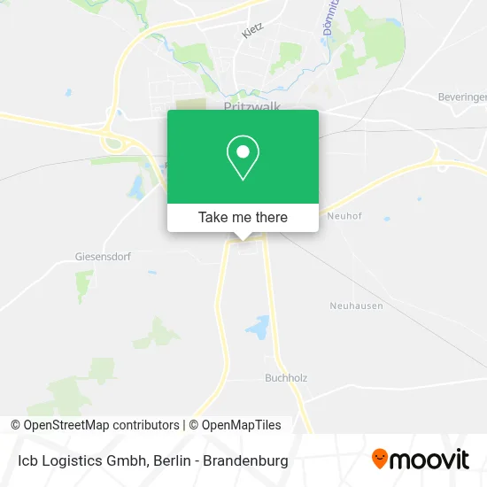 Icb Logistics Gmbh map