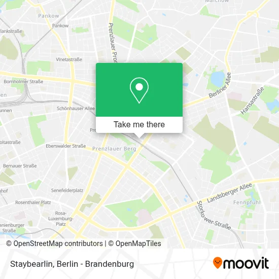 Staybearlin map