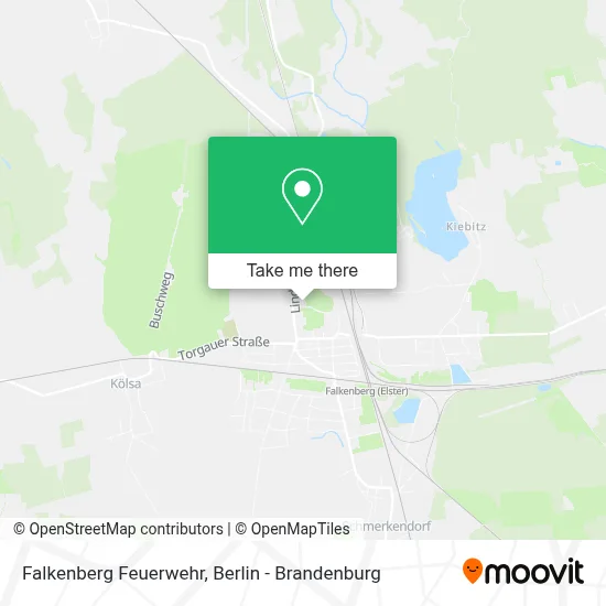 Falkenberg Feuerwehr map