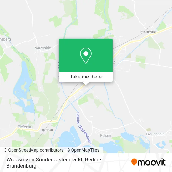 Wreesmann Sonderpostenmarkt map