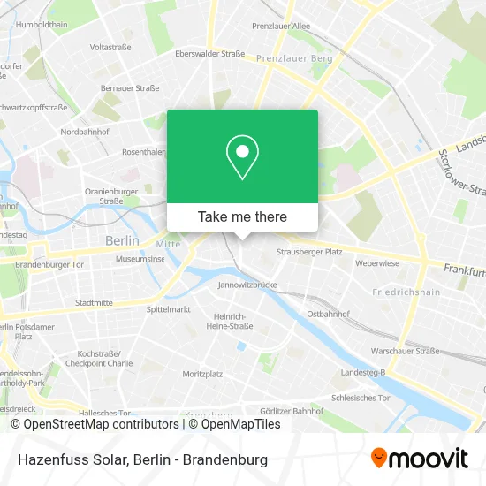 Hazenfuss Solar map