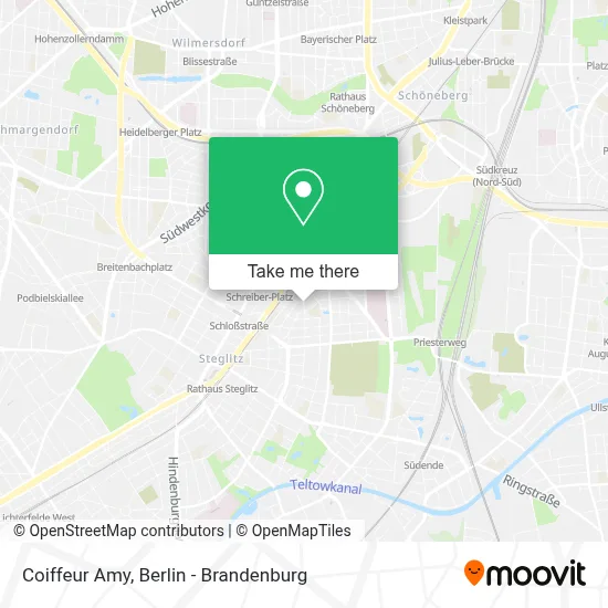 Coiffeur Amy map