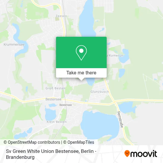 Sv Green White Union Bestensee map