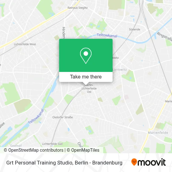 Grt Personal Training Studio map