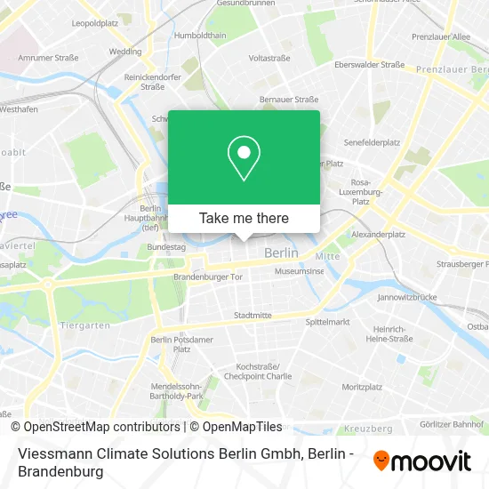 Viessmann Climate Solutions Berlin Gmbh map