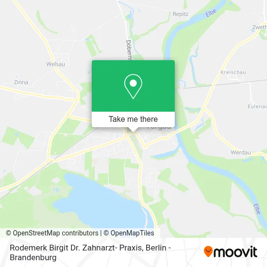 Rodemerk Birgit Dr. Zahnarzt- Praxis map