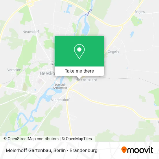 Meierhoff Gartenbau map
