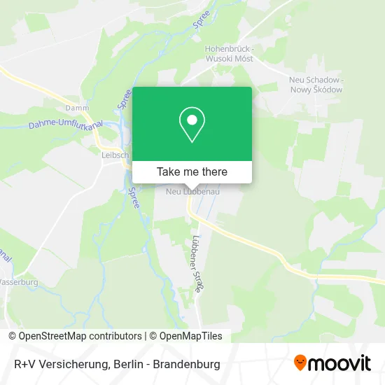R+V Versicherung map