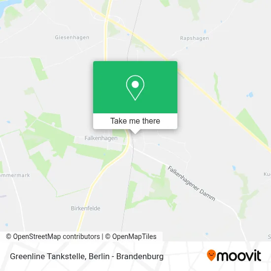 Greenline Tankstelle map