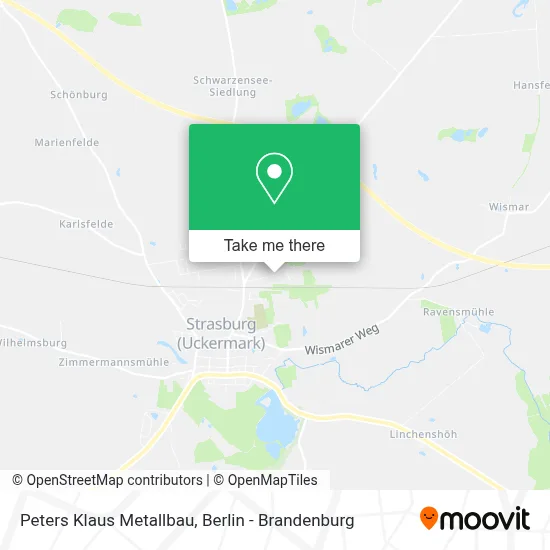 Peters Klaus Metallbau map