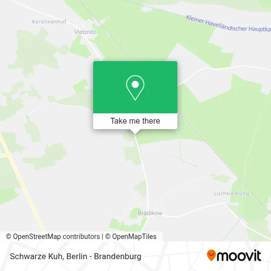 Schwarze Kuh map