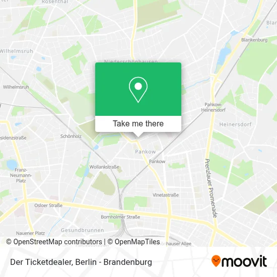 Der Ticketdealer map