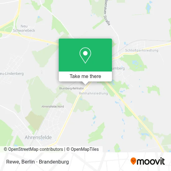 Rewe map