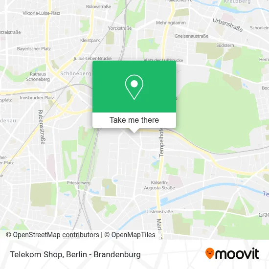 Telekom Shop map