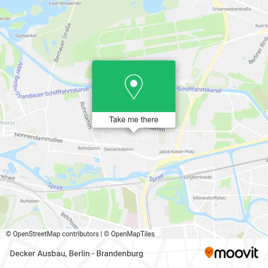 Decker Ausbau map