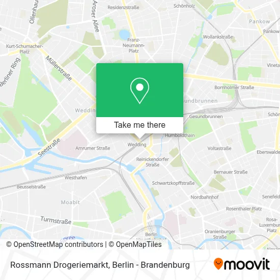 Rossmann Drogeriemarkt map