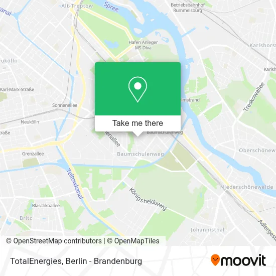 Totalenergies map