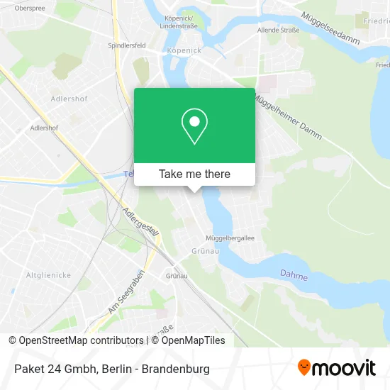 Paket 24 Gmbh map