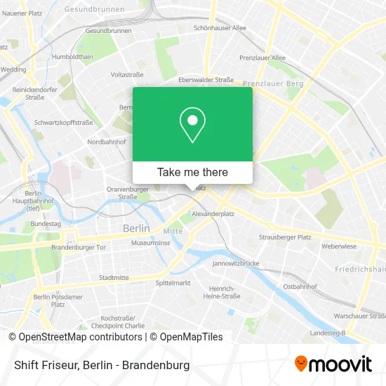 Shift Friseur map