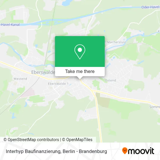 Interhyp Baufinanzierung map