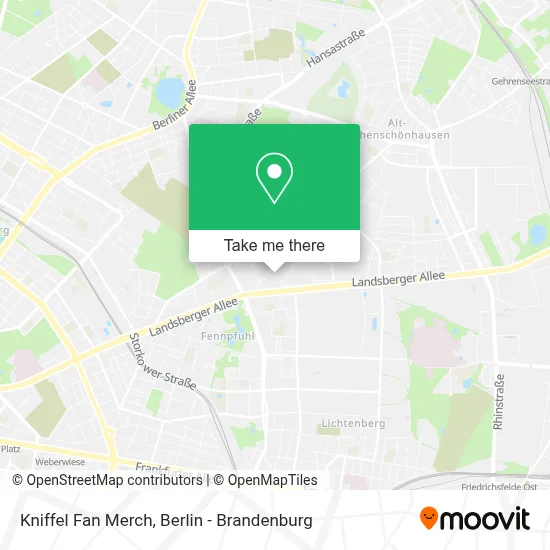 Kniffel Fan Merch map