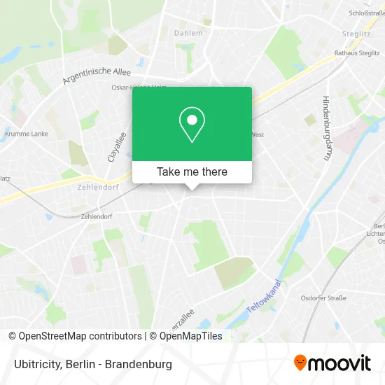 Ubitricity map