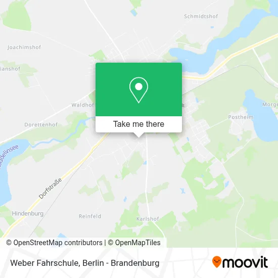 Weber Fahrschule map