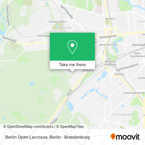 Berlin Open Lacrosse map