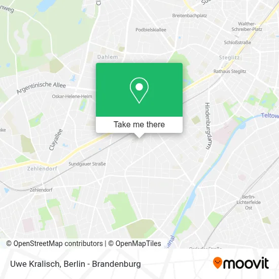 Uwe Kralisch map