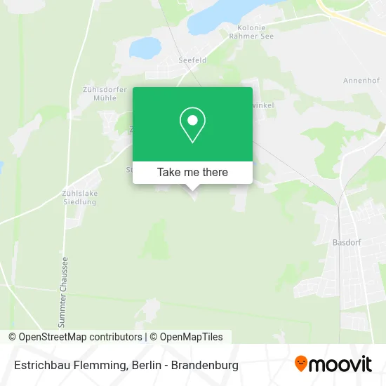 Estrichbau Flemming map