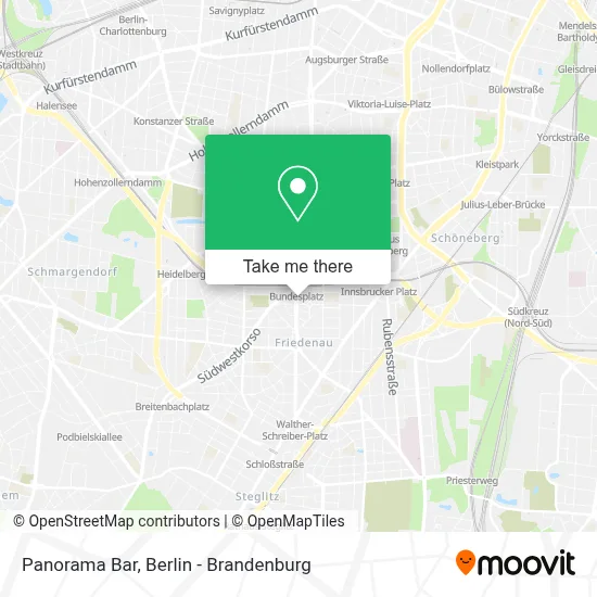 Panorama Bar map