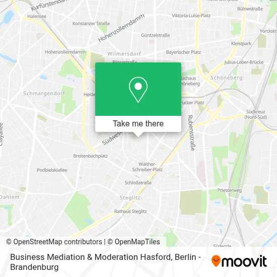 Business Mediation & Moderation Hasford map