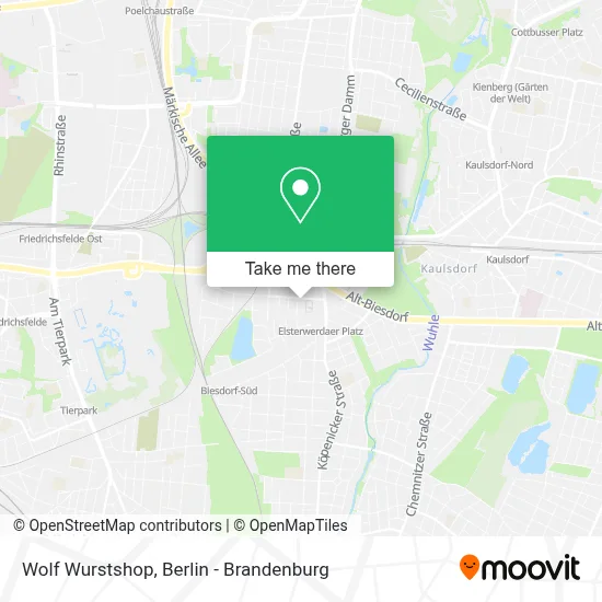 Wolf Wurstshop map