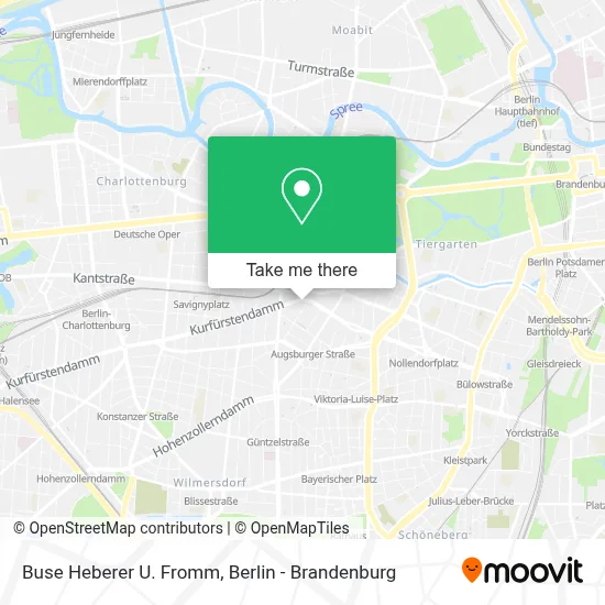 Buse Heberer U. Fromm map