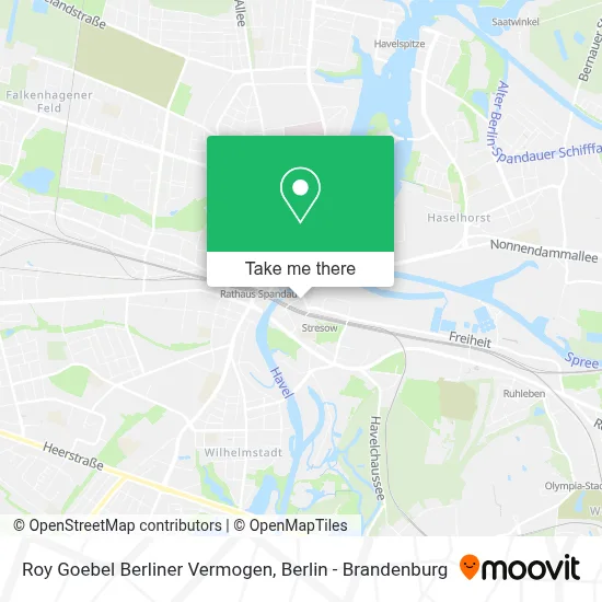 Roy Goebel Berliner Vermogen map