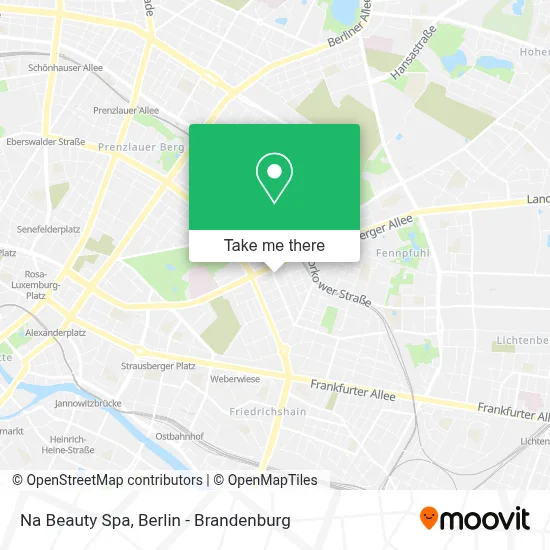 Na Beauty Spa map