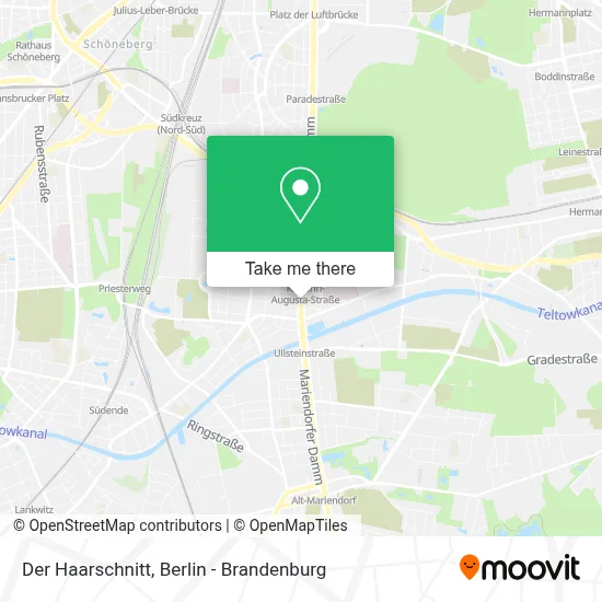Der Haarschnitt map