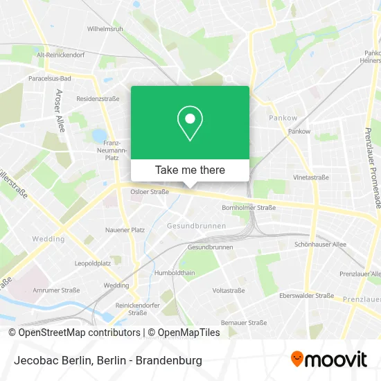 Jecobac Berlin map