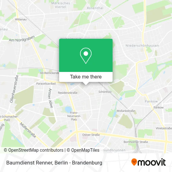 Baumdienst Renner map