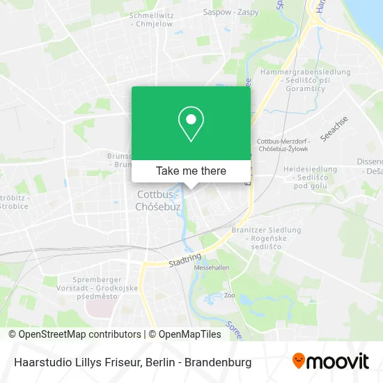 Haarstudio Lillys Friseur map
