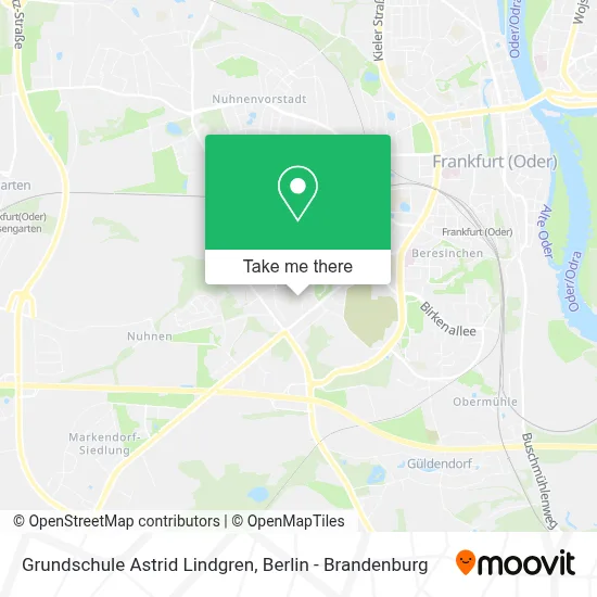 Grundschule Astrid Lindgren map