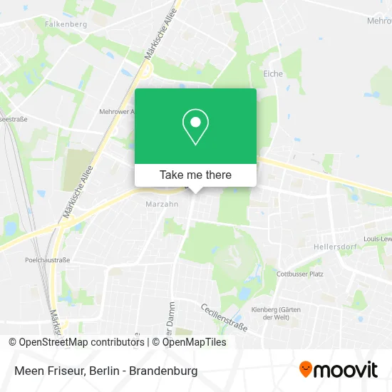 Meen Friseur map