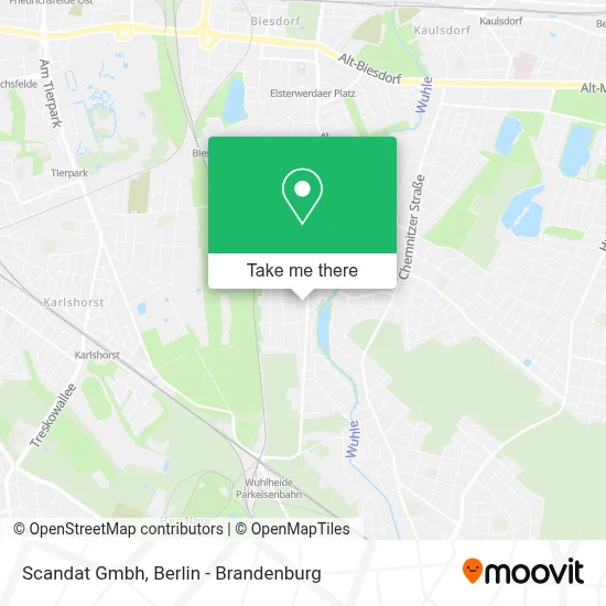 Scandat Gmbh map