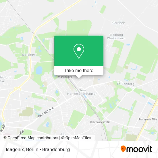 Isagenix map