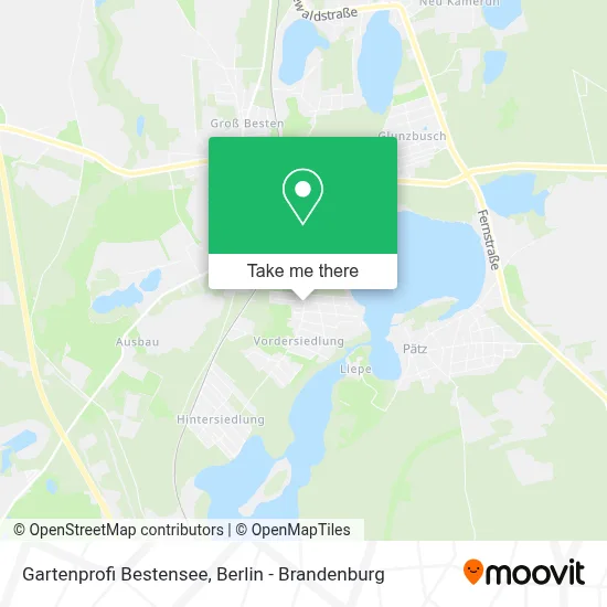 Gartenprofi Bestensee map