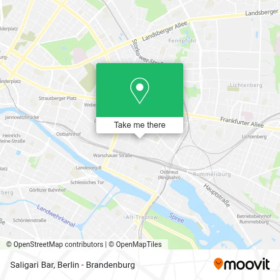 Saligari Bar map