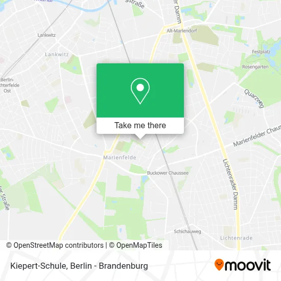 Kiepert-Schule map